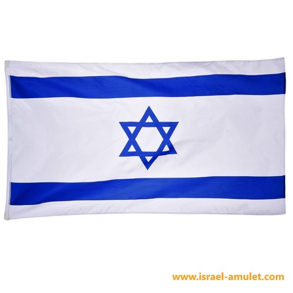 Большое полотно израильского флага